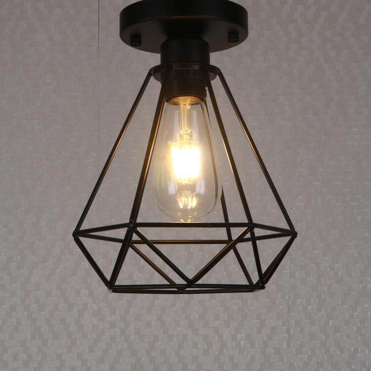 Home Decor Pendant Light Fixtures Retro Chandelier Vintage Hanging Lights Nordic Style Iron Black Rustic Pot For Bar Cafe Restaurant Lazada Singapore Home Decor Pendant Light Fixtures Retro