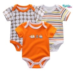 Bộ Quần Áo Liền Quần Kiddiezoom Cho Bé 0-12 Tháng