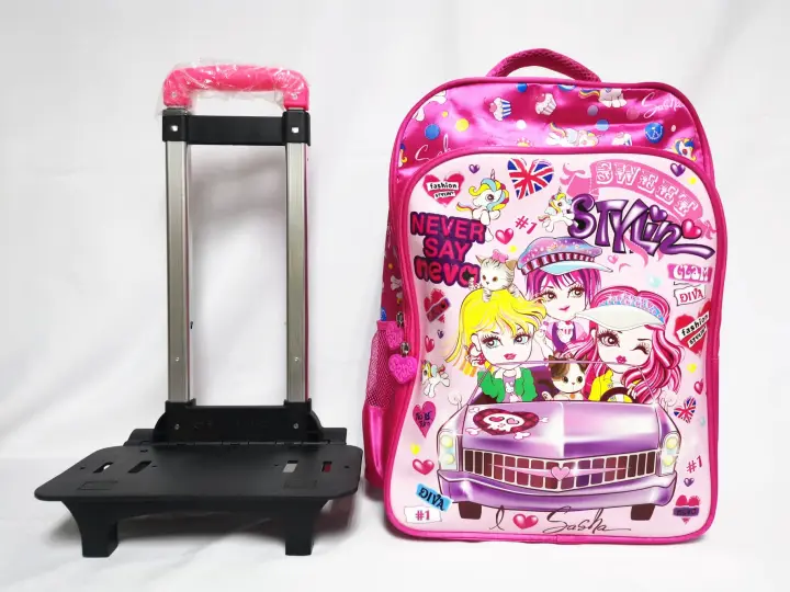 lazada trolley school bag