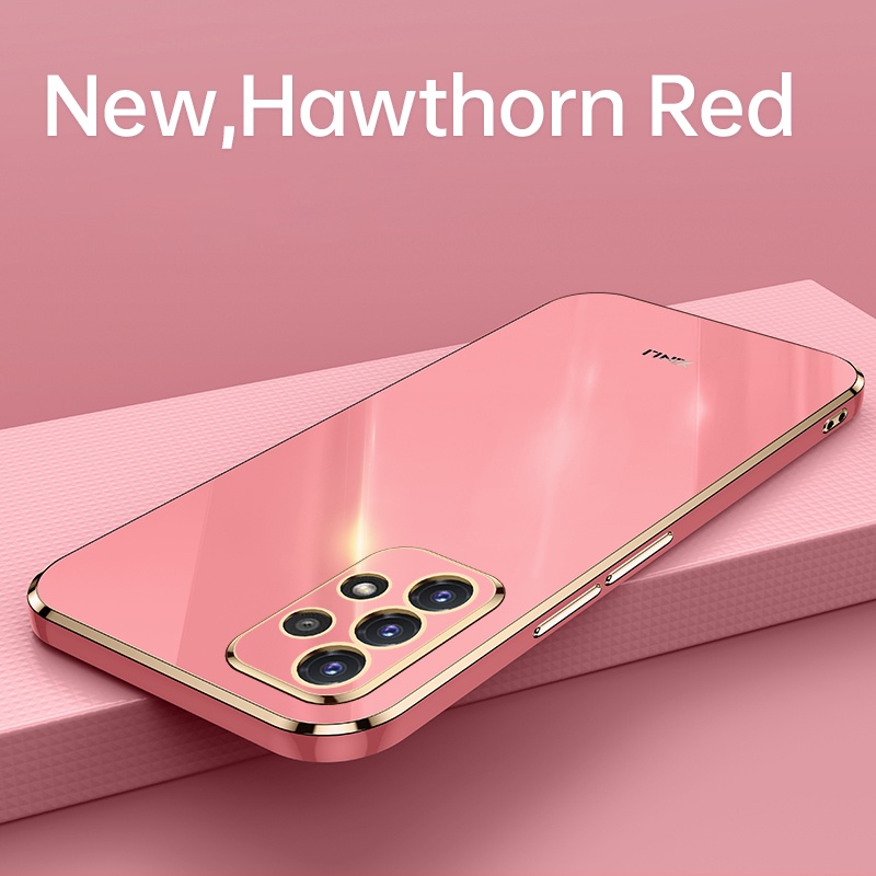 Samsung Galaxy A32 4G Case Shockproof Soft Silicone Electroplating Back Cover Case Samsung A32 4G Phone Casing