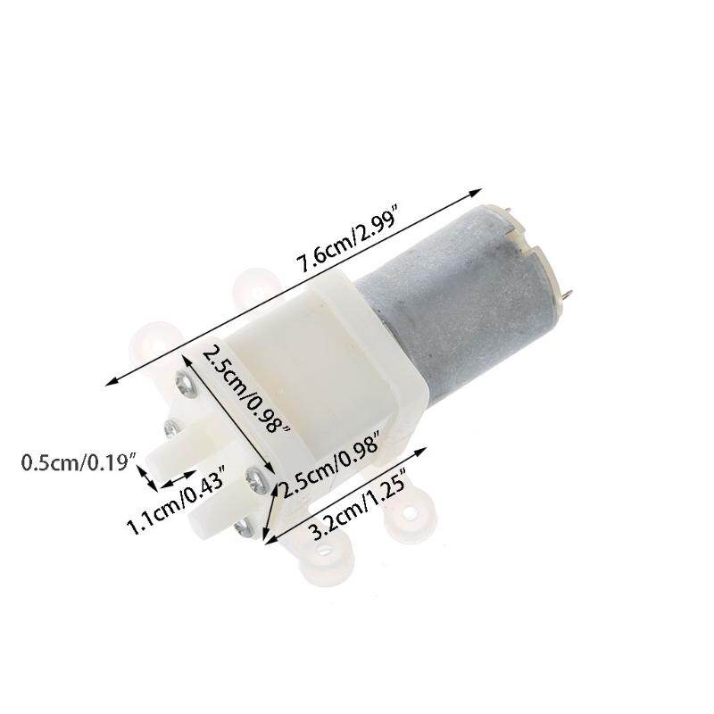 Bơm Màng Mồi Mini Động Cơ Phun 12V Micro Pumps Cho Bình Nước