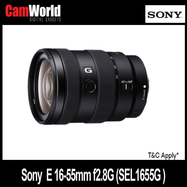 Sony E 16 55mm F2 8g Sel1655g Sony Malaysia Lazada