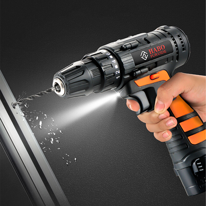 NFA Wireless drill Lithium battery charging hand drill Multifunctional electric screwdriver Household power tools