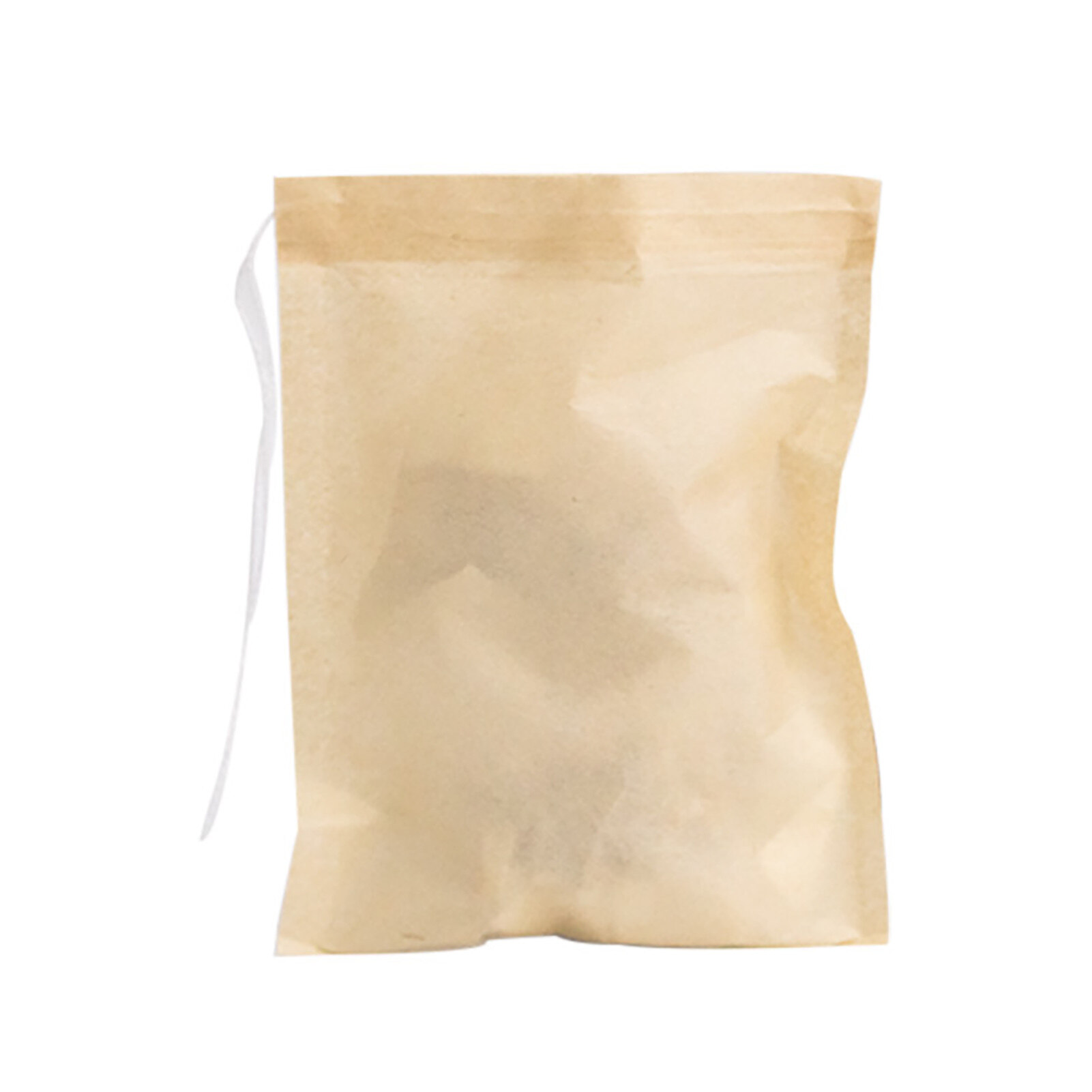 EMachinery 100Pcs Tea Filter Bag Heat Resistant Disposable Drawstring Design Well-Constructed Mesh Coffee Filter Bag for Office Strainer Pouch Portable