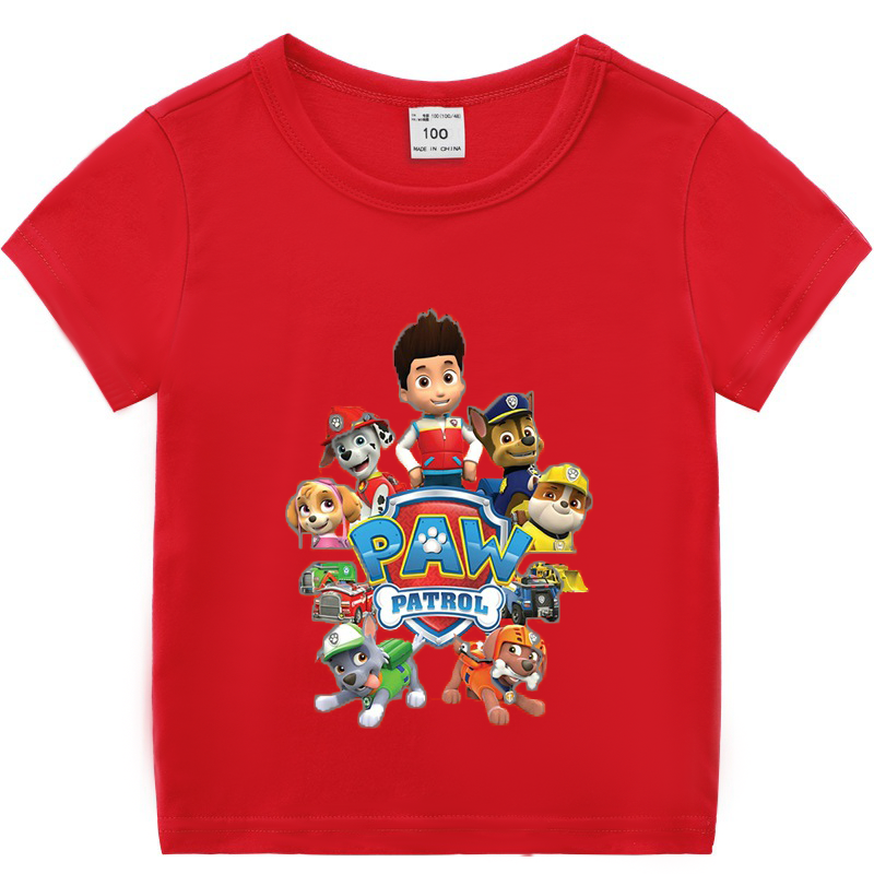 T-shirt Cartoon PAW Patrol Ryder Kids 