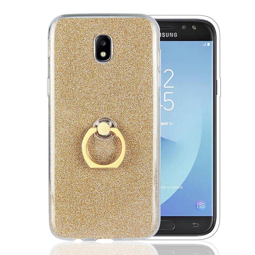 Akabeila Kilau Silikon Casing Ponsel Cover untuk Samsung Galaxy J5 2017 J530F J530 J5 Pro Uni Eropa Eurasia Versi 5.2 Inch Case Karton cincin Lembut Casing TPU Tas