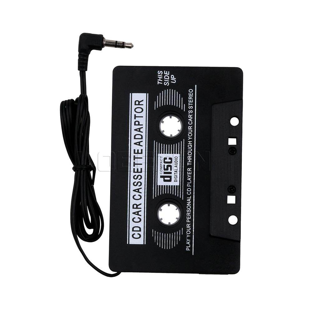 Car Cassette Player 3.5mm Jack Audio Car-styling Tape Adapter Music Player Converter For MP3 MP4 AUX CD Player Digital Audio Devices