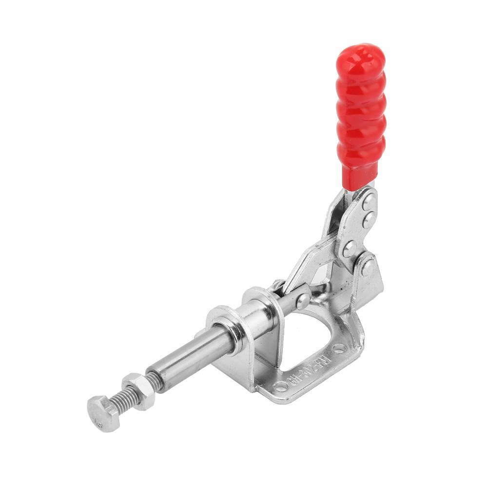 Iron Galvanized Quick Fixed Toggle Clamp Holding Latch Push Pull Action Hand Tool