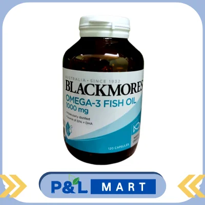 Blackmores Fish Oil 1000mg 120 capsules exp:2/2023