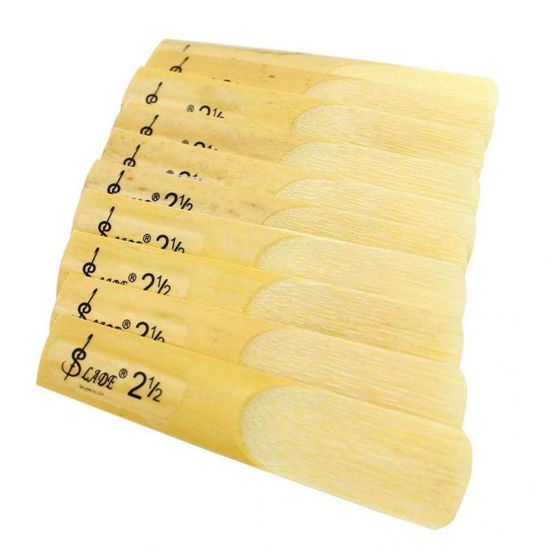 SLADE 10pcs Soprano Saxophone bB Strength 2.5 Reeds Bamboo 2-1/2 Sax Parts Malaysia