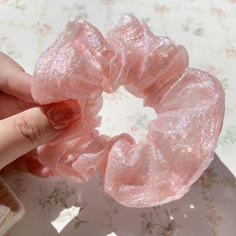 Fashion LED Shiny Scrunchie Hair Tie for Women Girls Elastic Hair Bands Hair Accessories MARMALA Jewelry