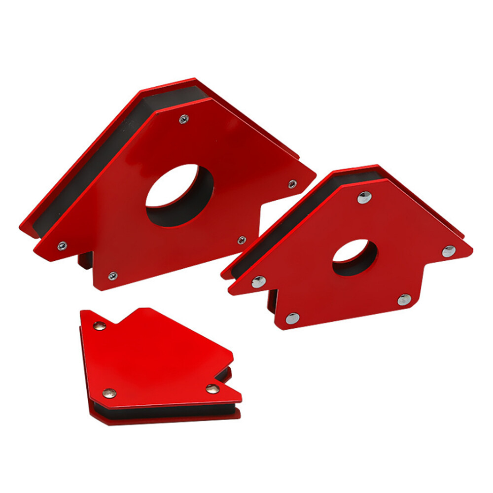 4Pcs/Set 50lb Magnetic Welding Holders Magnet Arrows 3 Angles Hold Solder