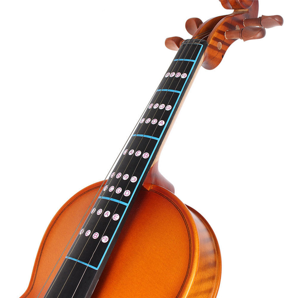 2pcs Violin Finger Position Marker Tapes Fingerboard Fretboard Stickers