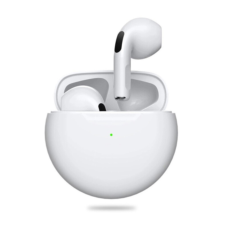 New Pro6 Tai nghe bluetooth không dây stereo hai tai TWS inear Macaron J6 6 th thế hệ tai nghe bluetooth