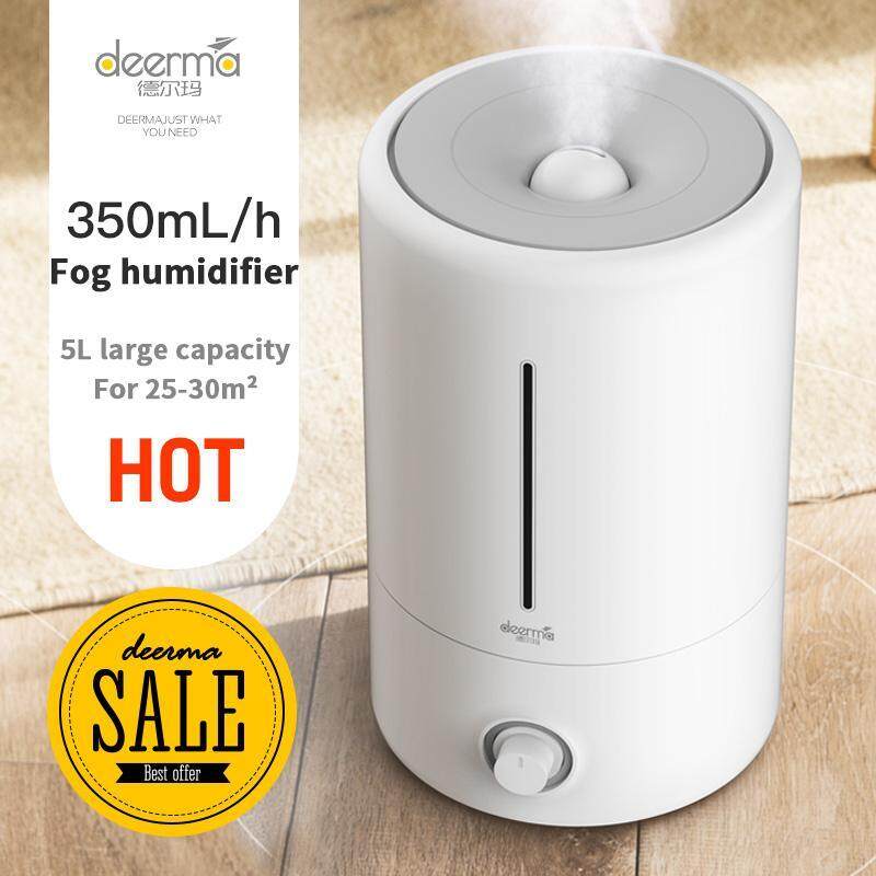 Deerma Humidifier household mute large capacity bedroom office air purification small mini aromatherapy machine Singapore