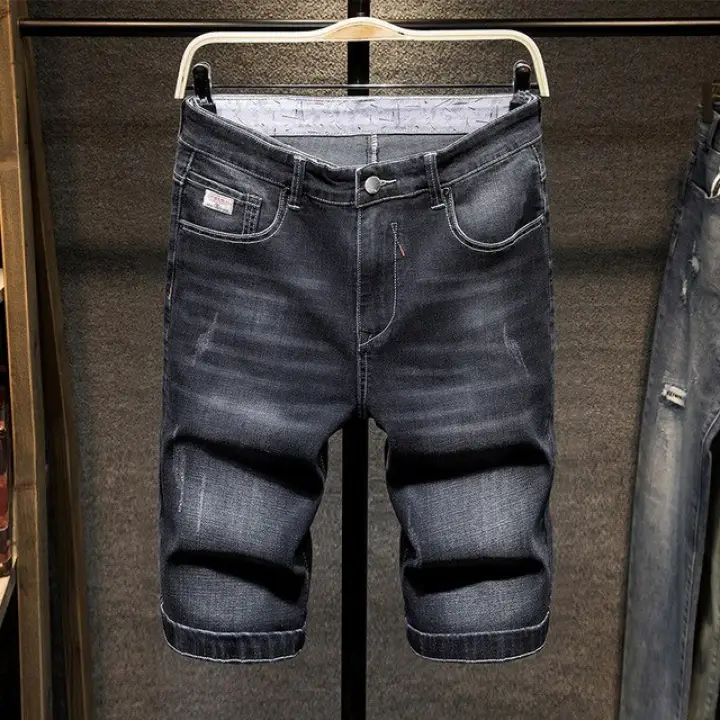 mens jeans with elastic waist band