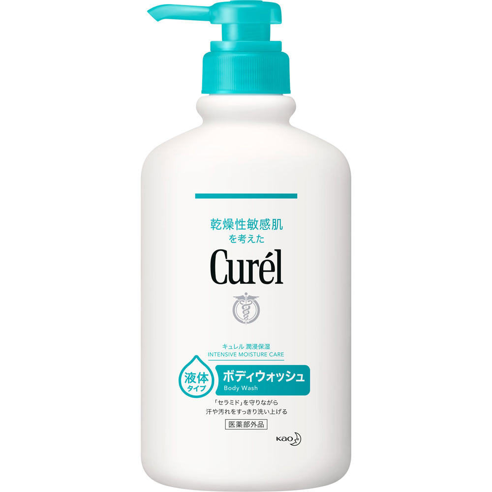 KAO Curel Body wash Pump 420ml (Quasi ) Body Care Curél 身体护理 咖里尔(Curél