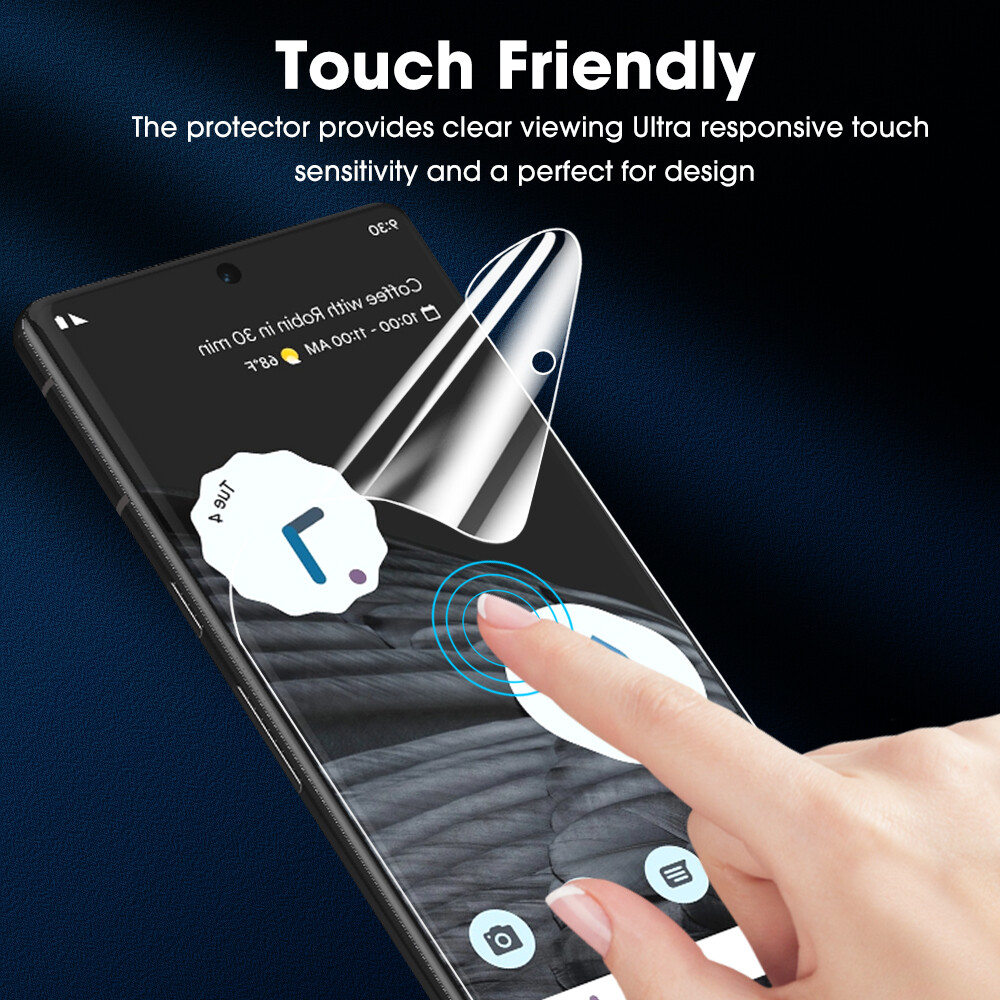 HD Hydrogel Film For Google Pixel 7A Screen Protector Camera Protection Google Pixel 7A Soft Glass