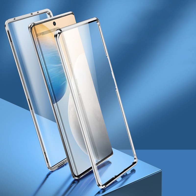 For Xiaomi Redmi Note 10 5G / POCO M3 Pro 5G Case 360 Front+Back double-sided 9H Tempered Glass Case For Redmi Note 10 5G / POCO M3 Pro 5G 2021 Metal Bumper Case