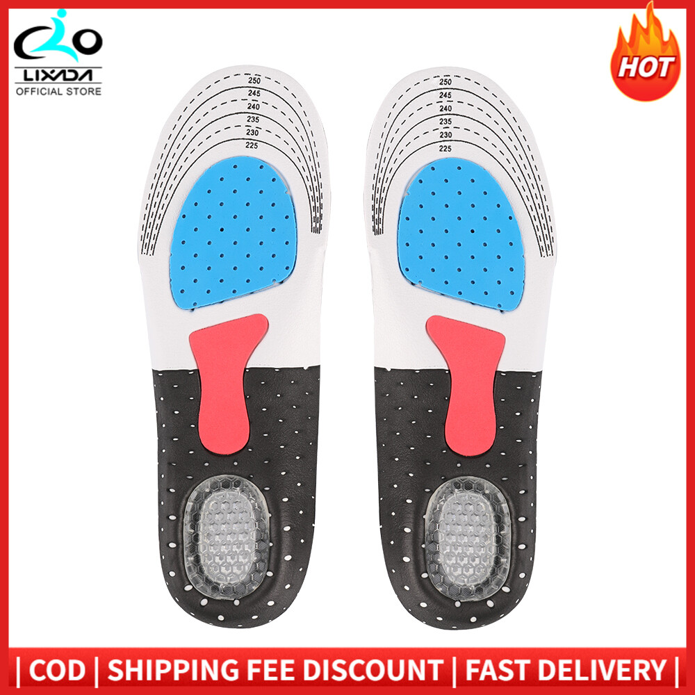 Orthopedic Foot Arch Support Sport Shoe Pad Running Gel Insoles Insert Cushion Insole Sneakers Pad Sweat-absorption and Flash Drying Foot Care Pads Fine Quality Sport Products