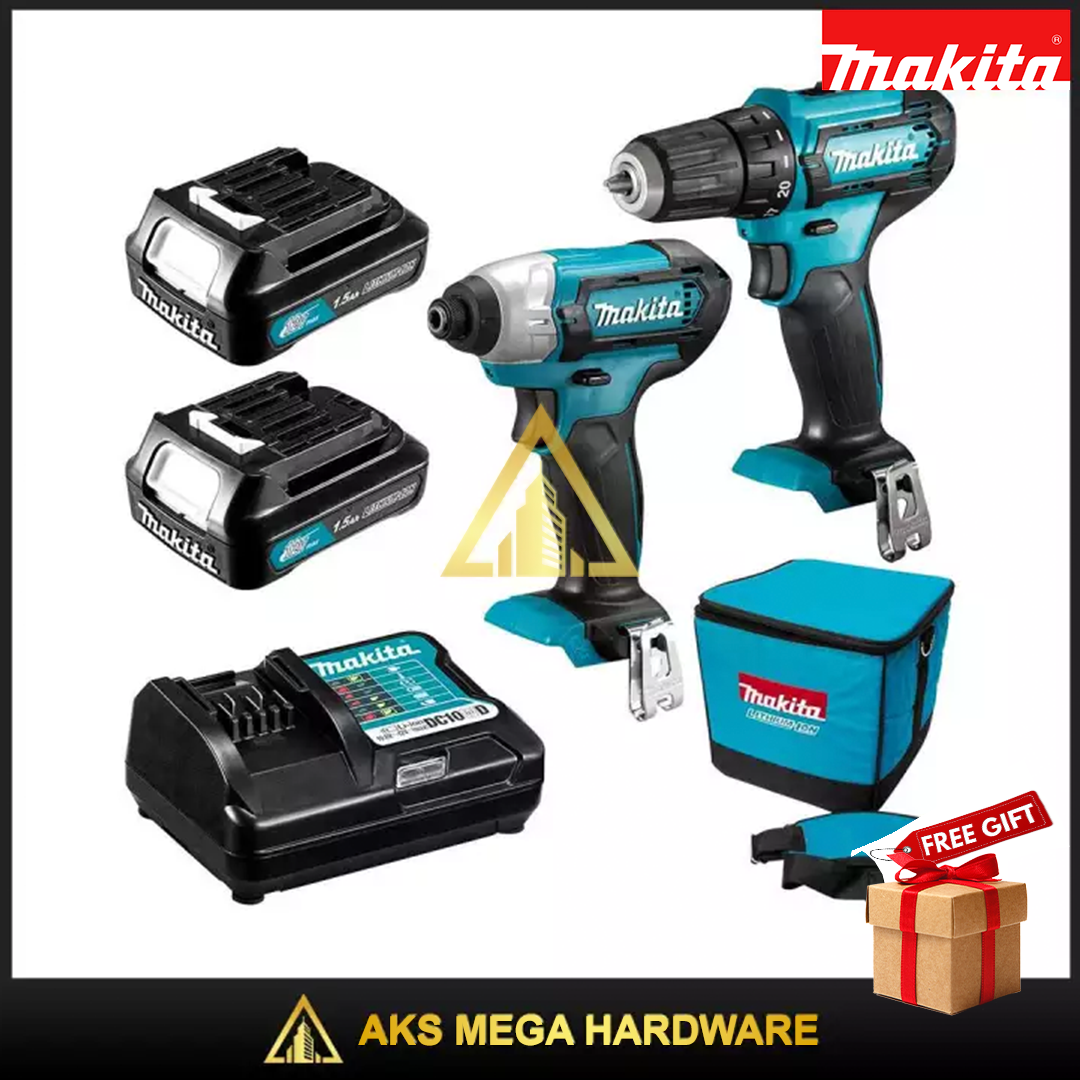 Makita CLX224 (DF333D Driver Drill & TD110D Impact Driver) Tool Bag 12V