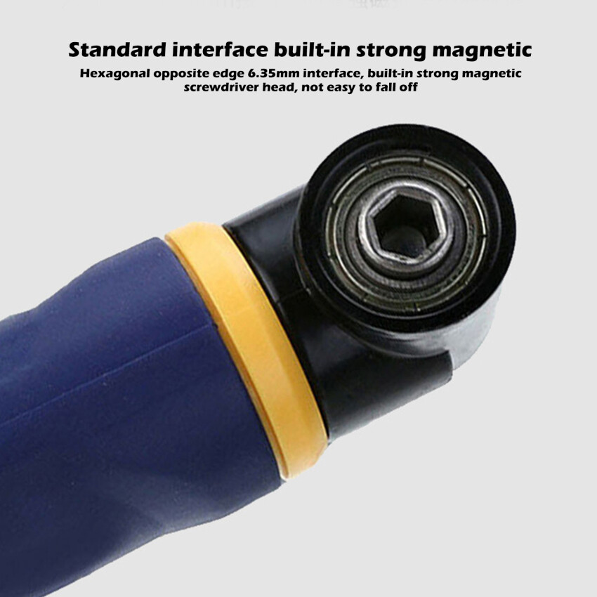 Lock Easy Release Angle Adapter Screwdriver Accessory Bits Universal Electric Drill Corner 90 Degree Tool Chuck Extension