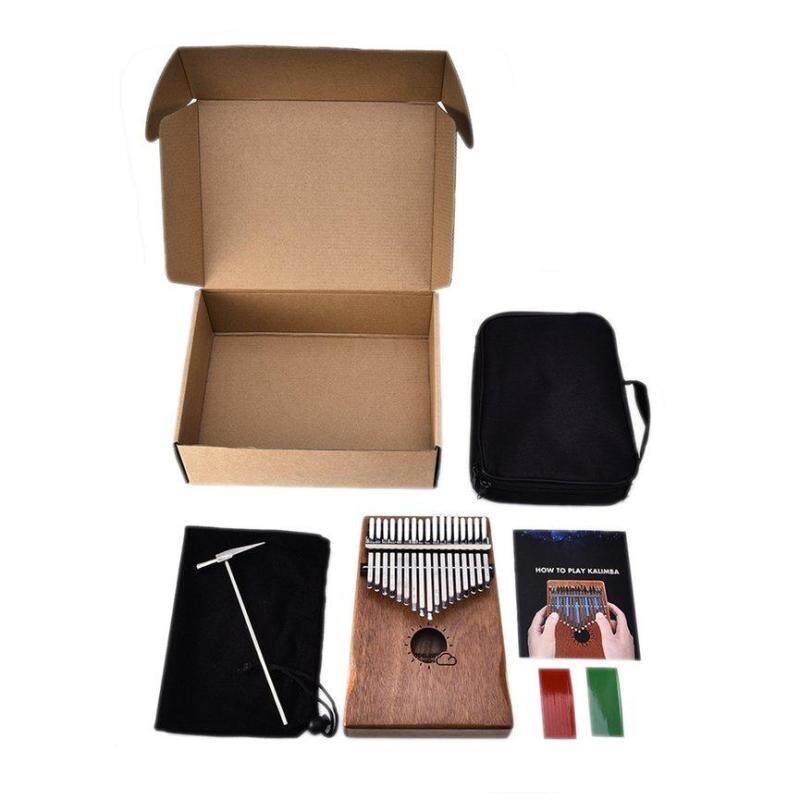 Top Bán 17 Phím Kalimba Châu Phi Chắc Chắn Gỗ Mahogany Ngón Tay Cái Đàn Piano Ngón Tay Bộ Gõ
