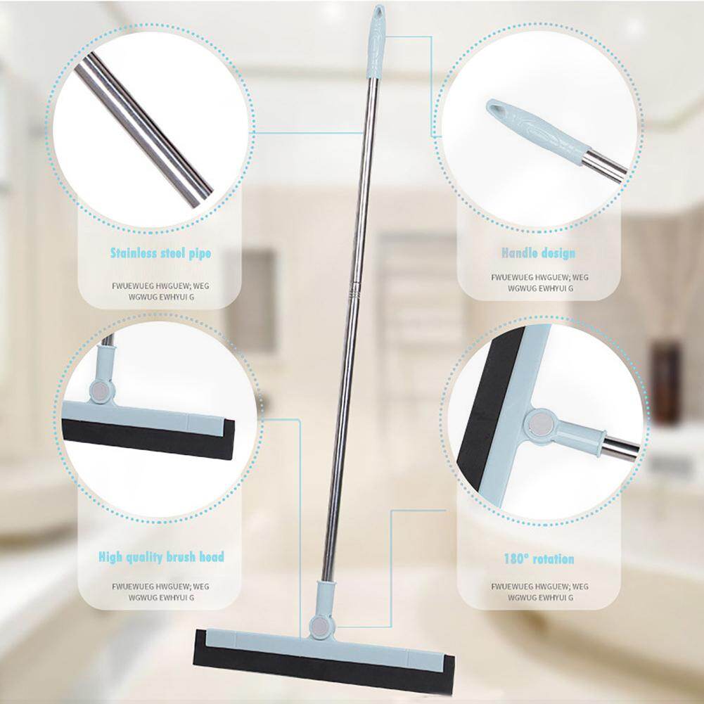 Magic Wiper Scraper 180 Degrees Rotatable Mop Broom Floor Cleaning Tools