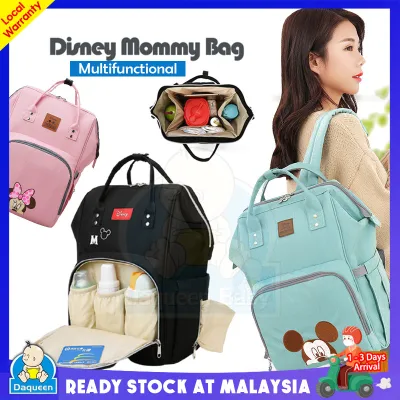 Daddy Bag Mummy Bag Disney Mickey Minnie Large Capacity Multi Functional Diaper Bag Backpack Travel Mother Bag Nappy Backpack
