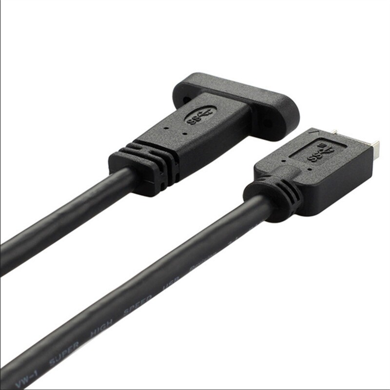 10Gb USB 3.1 Front Panel Header Type E Male To Type C Female Connector Motherboard Expansion Adapter Cable for w PCI Baf