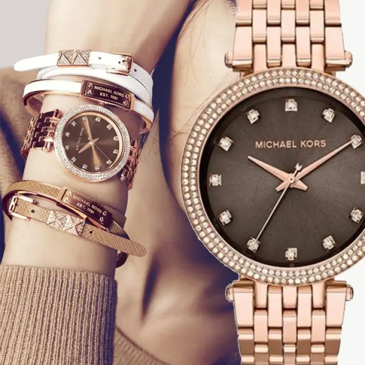 jam tangan michael kors rose gold