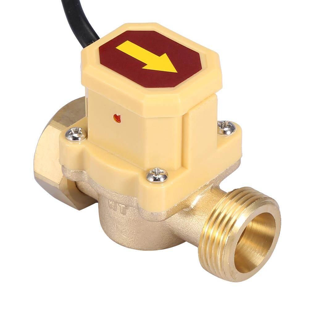 G3/4-G3/4 Thread Water Pump Adjustable Flow Sensor Pressure Automatic Control Switch 220V