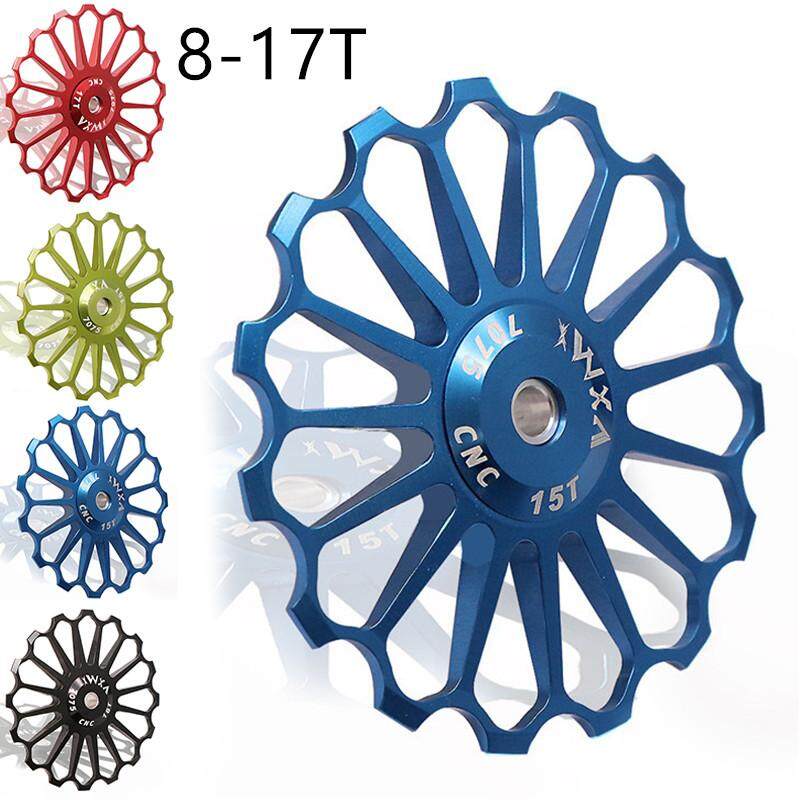 Derailleur Ceramic Bearing 8-17T Rear Pulley Jockey Wheel Road Bike Guide Roller