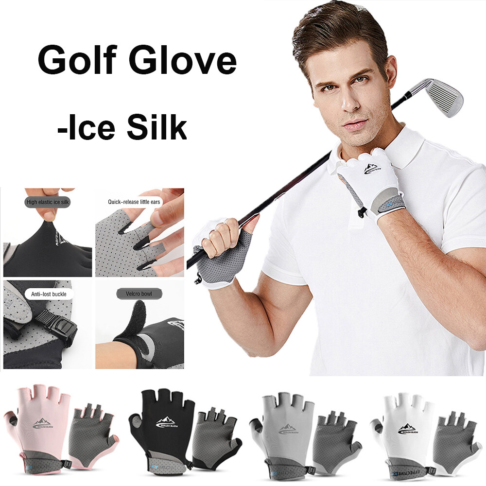 anti uv fingerless gloves