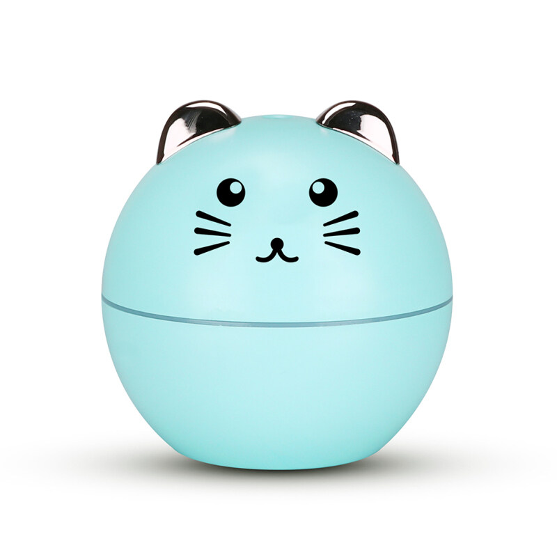 Cat Shape Ultrasonic Humidifier Aromatherapy Diffuser Mist Maker with Light Singapore