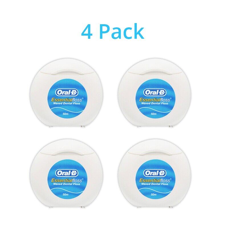 Oral B Essential Dental Floss Smooth Comfort Waxed Flosser Deep Clean