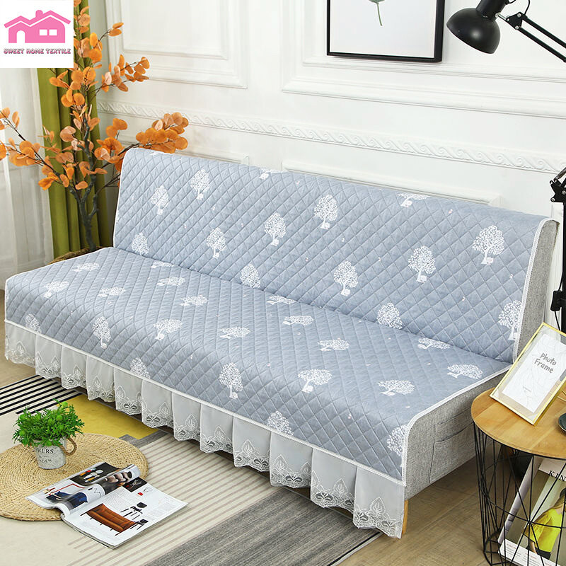 Foldable Sofa Cushion Sofa Bedspread Sofa Armrest Single Double Four Seasons Universal Anti Slip Suit