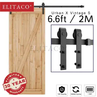 Elitaco 6 6ft 2m 8ft 2 4m Urban X Vintage S Sliding Wood Barn