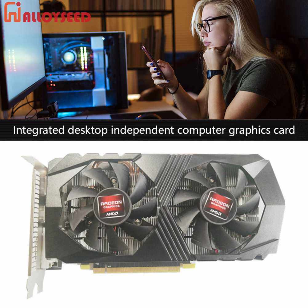 Card Đồ Họa R9 370 4GB DDR5 256Bit Card Màn Hình Chơi Game Làm Mát Quạt