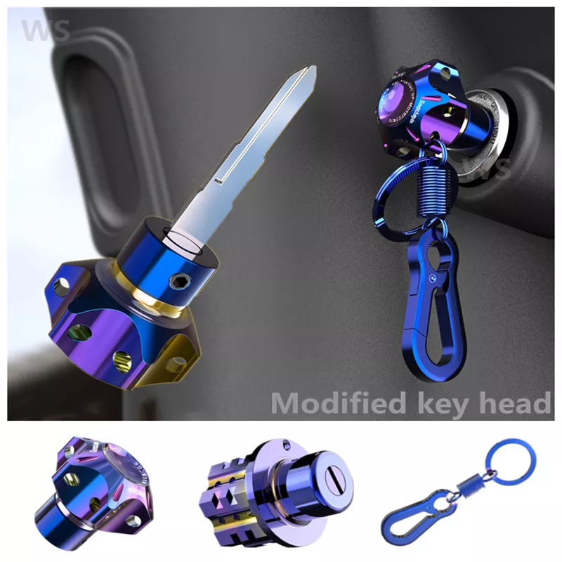 General Motorcycle Keychain CNC Modified Key Set Pentagonal Hexagonal Head Car Personality Creative Decoration Accessories