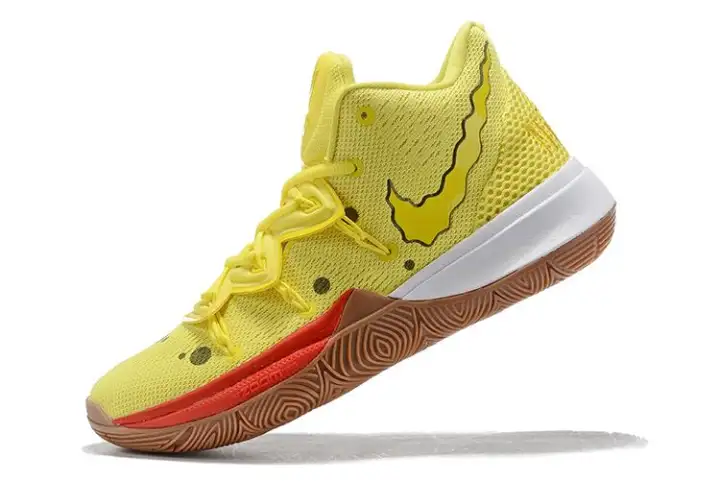 kyrie irving shoes spongebob shoes