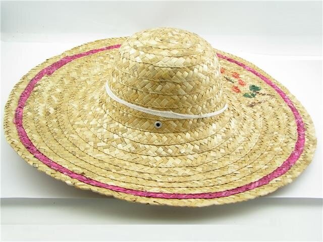 20 Straw Hat Gardening Hat Topi Kebun Topi Mengkuang Lazada