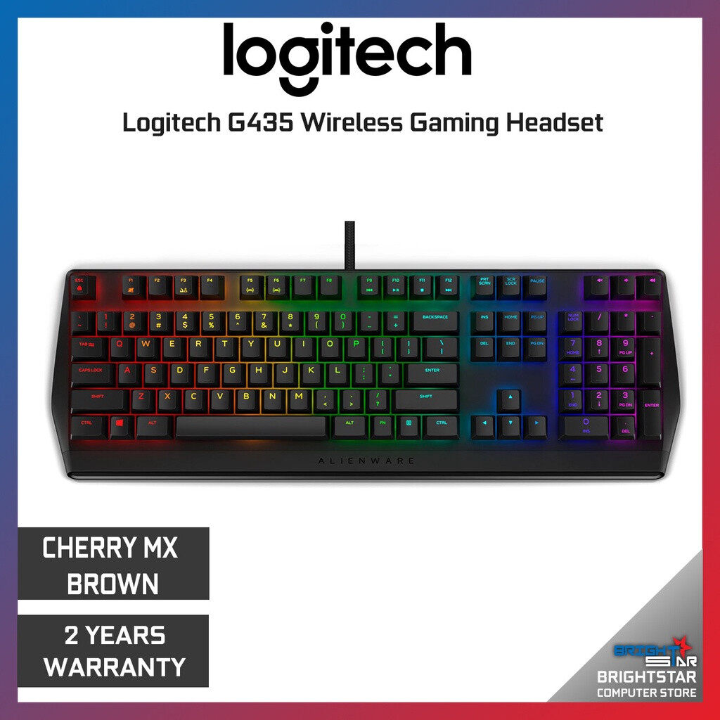 Dell Alienware RGB Mechanical Gaming Keyboard AW410K Lazada