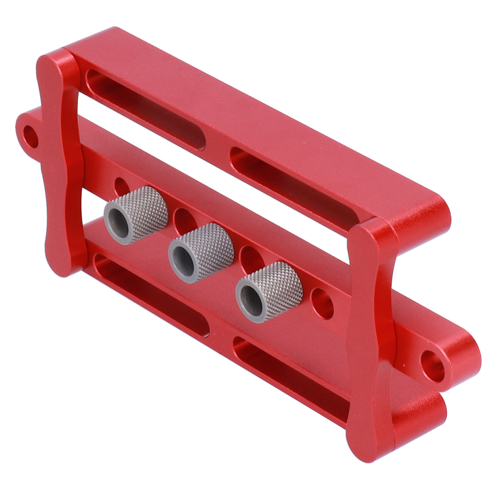 Woodworking Dowel Punch Hole Drilling Guide Positioner Doweling Locator Tool