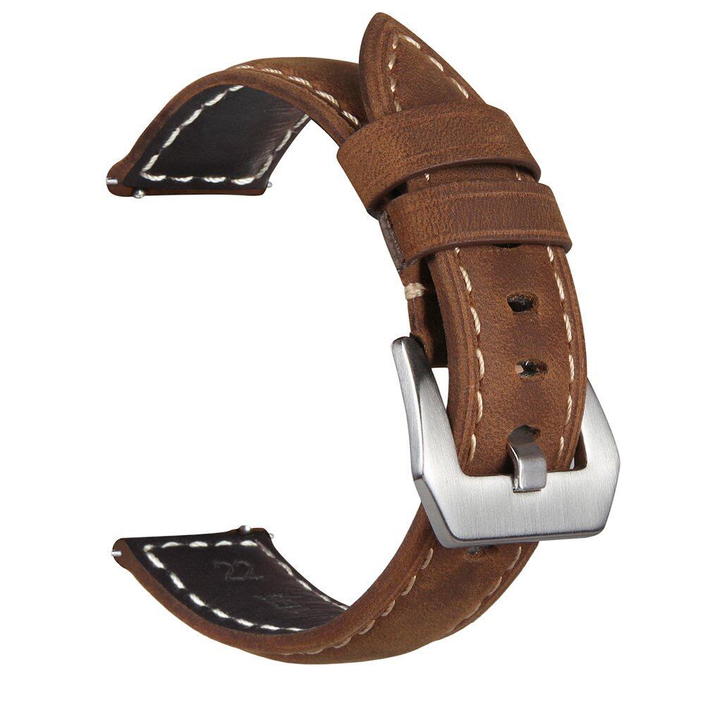 20mm 22mm Leather Strap WatchBand for Huami Amazfit GTR 42mm 47mm GTR 2/GTR 3 /GTR3 PRO
