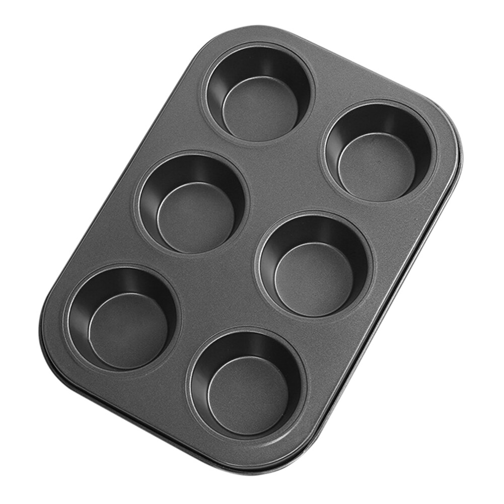 Terylin 6-Cup Non-Stick Cake Mold Baking Cupcake Tray Pan Kitchen DIY Bakeware Tools