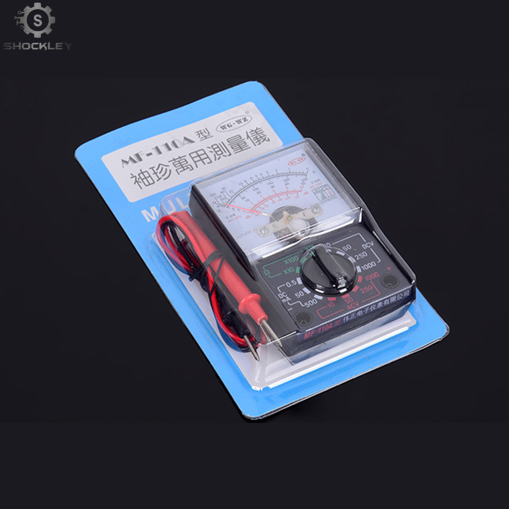 Shockley Pocket Small Mini Portable Student Household Handheld 110a Pointer Voltage Multimeter