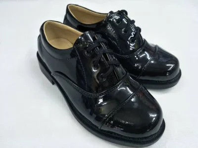 (Special Offer)Children Formal ShoesKasut Kilat Budak#6189 BK