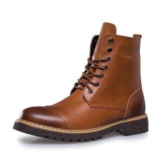 YCAMEL New Men Martins Boots winter Cotton shoes men Army boots Men s high thumbnail