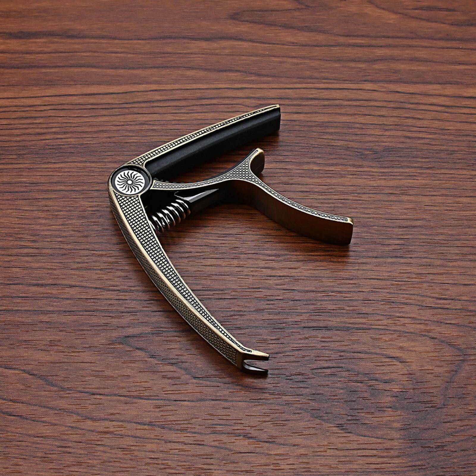 Baoblaze Music Capo, Guitar Picks, Guitar Tuner Capo for Acoustic and Electric Guitar, Ukelele, Bass Musical Instrument